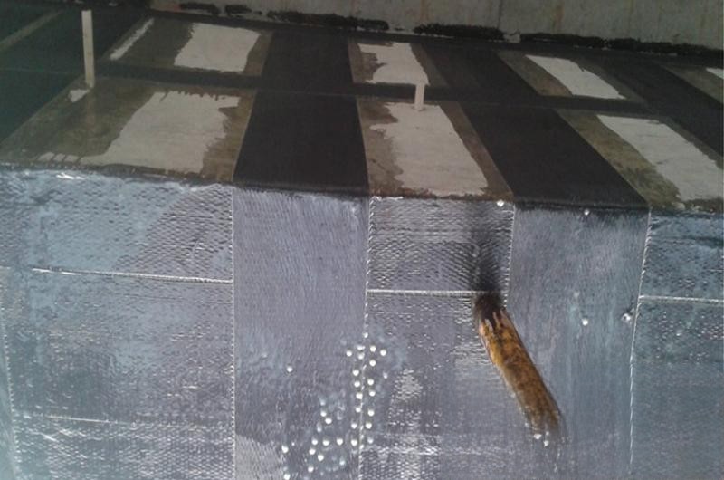 美兰楼板使用碳纤维加固